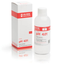 Hanna Instruments pH 4.01 buffer solution 230ml HI7004M