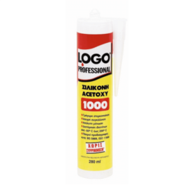 LOGO Professional Σιλικόνη Acetoxy 1000 Διαφανής 280ml
