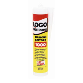 LOGO Professional Σιλικόνη Acetoxy 1000 Μαύρη 280ml