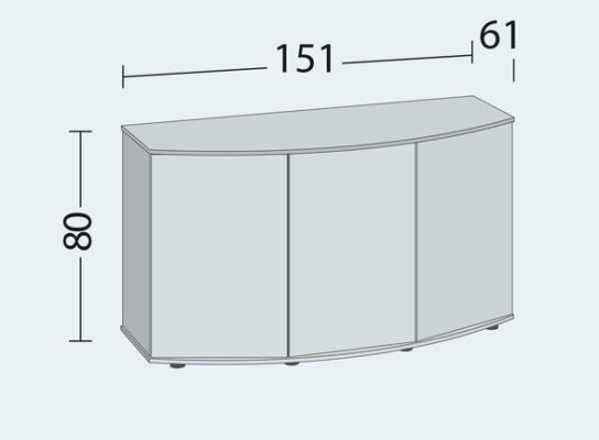 Juwel Vision 450 LED cabinet.