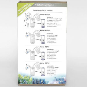 TRITON Core7 Reef Supplements Bulk 4x1L back1