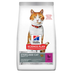 Hill's Science Plan Adult Sterilised Cat Duck 1.2Kg +300g ΔΩΡΟ