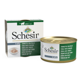 Schesir Cat Jelly Τόνος με Κοτόπουλο 85g