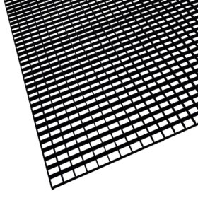 Egg Crate 120 x 60 Black