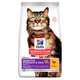 Hill's Science Plan Adult Cat Sensitive Stomach & Skin Chicken 1.5Kg
