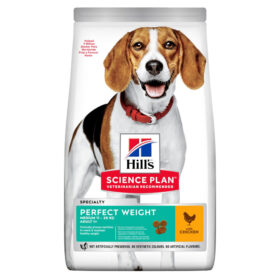 Hill's Science Plan Perfect Weight Medium Chicken 1.5kg +500g ΔΩΡΟ