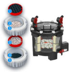 FLUVAL FX4 Εξωτερικό Φίλτρο Διάταξη Υλικών