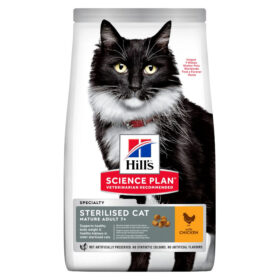 Hill’s Science Plan Sterilised Mature Adult 7+ Cat Chicken 1.5kg