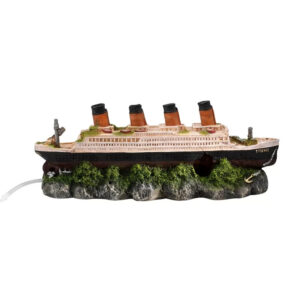 AQUA DELLA Shipwreck Titanic With Airstone