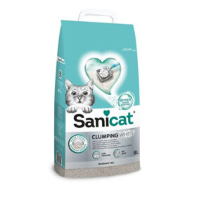 Sanicat Clumping White(Fragrance Free) 8L