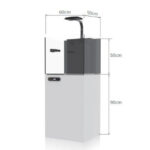 Maxspect Aquarium Smart Lagoon LS-060 Pearl White dimensions