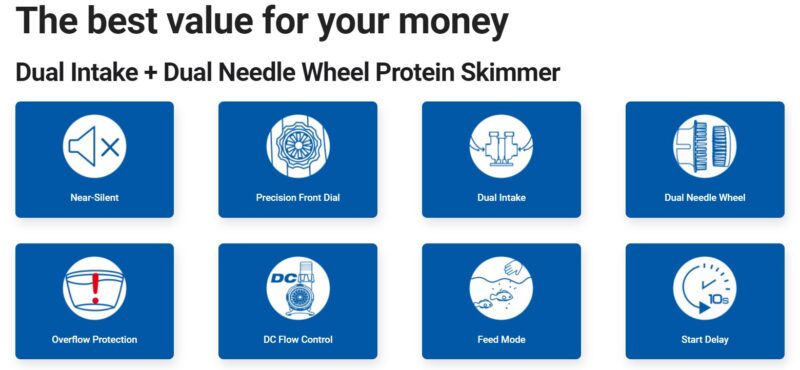 Maxspect Jump SK200 Protein Skimmer χαρακτηριστικά