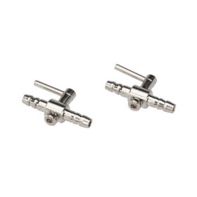 AQUA DELLA 2Way Metal Valve For Air Tube 2ST 4-6mm