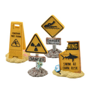 AQUA DELLA Warning Signs (Mixed Colors)