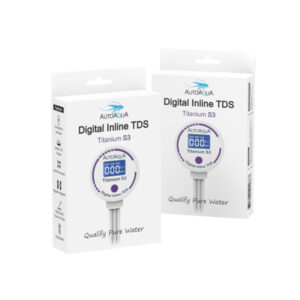 AUTOAQUA inline ψηφιακός μετρητής TDS τριών σημείων Titanium S3