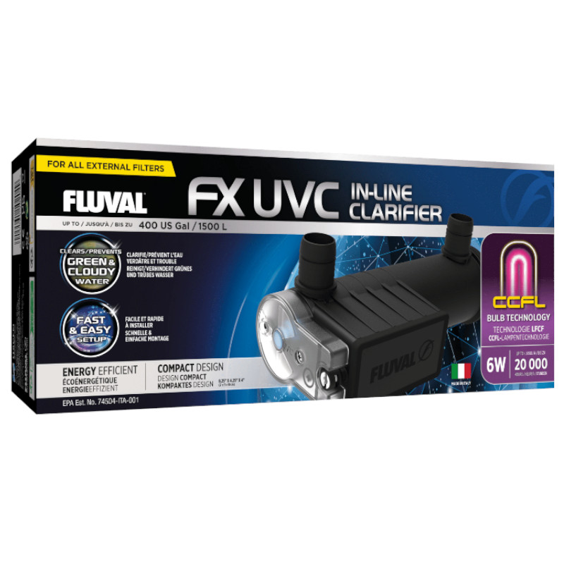 FX UVC In-Line Clarifier aberaquatic FX UVC In-Line Clarifier