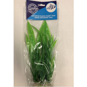 NATURAL Aquarium Plastic Plant 15cm