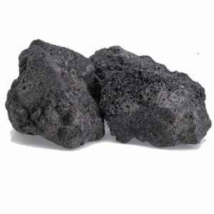 Πέτρα Μάυρη Λάβα Medium 1kg