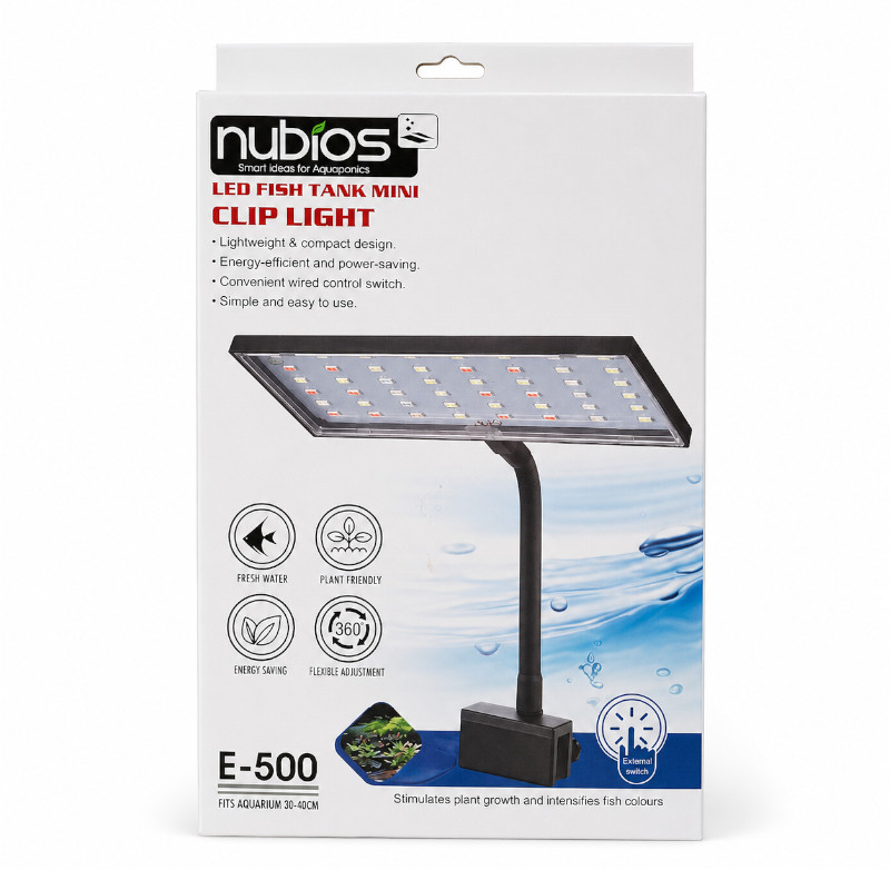 Nubios Led Light E-500 Aber aquatic Nubios Led Light E-500