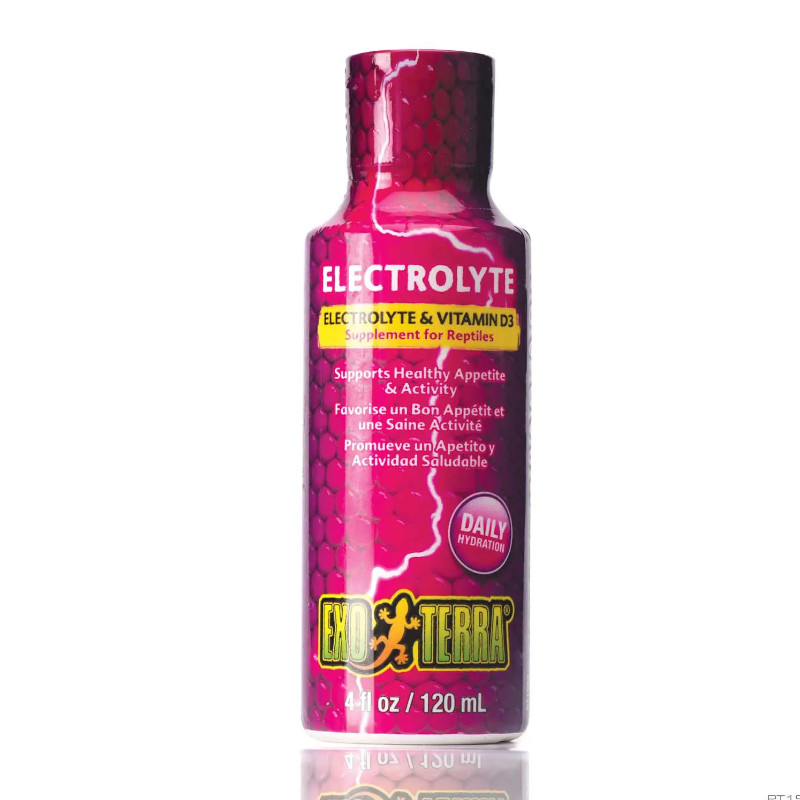 Exo Terra Liquid Electrolyte Supplement 120ml aberaquatic Exo Terra Liquid Electrolyte Supplement 120ml