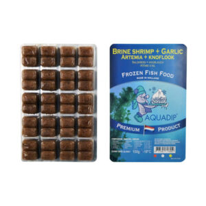 Aquadip Frozen Artemia with Garlic Cube Tray 100g